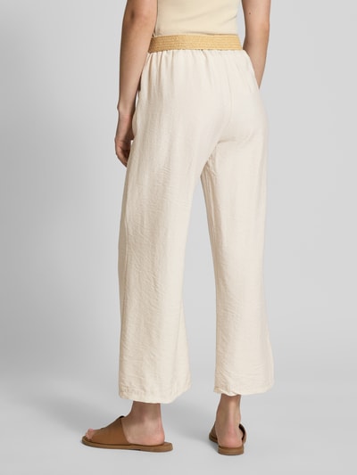 ZABAIONE Stoffhose mit Eingrifftaschen Beige 5