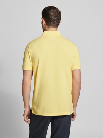 Tommy Hilfiger Regular Fit Poloshirt mit Label-Detail Gelb 5