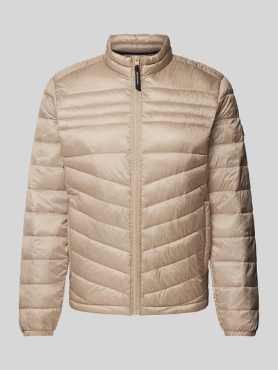 Jack & Jones Steppjacke mit Stehkragen Modell 'HERO' Beige 2