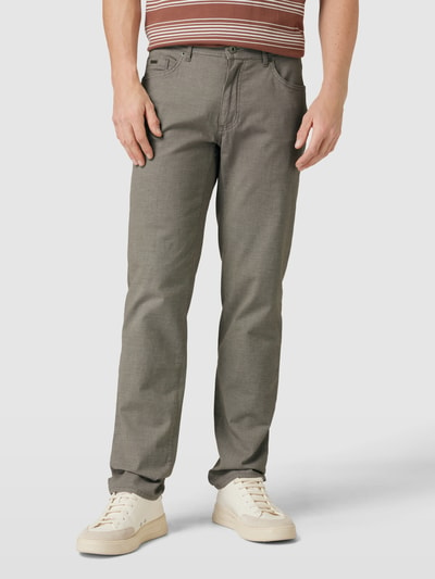 Brax Stoffhose mit 5-Pocket-Design Modell 'CADIZ' Taupe 4