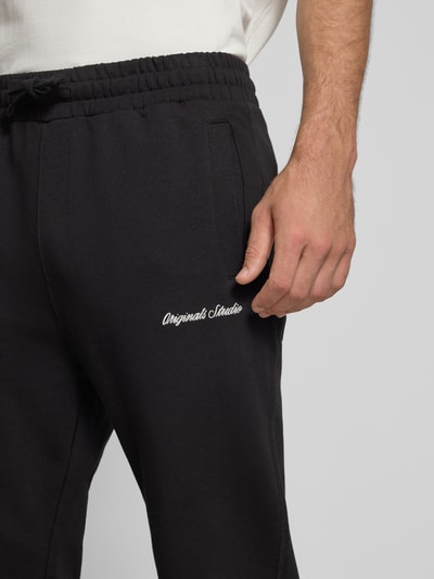 Jack & Jones Sweatpants mit elastischem Bund Modell 'KANE' Black 3