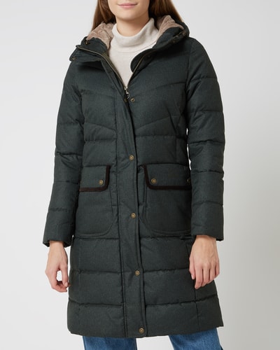 Barbour Steppmantel mit Wattierung Modell 'Cranleigh Quilt' Oliv 4