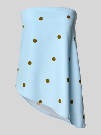 Style Icon Collection Trägerloses Top im asymmetrischen Stil - curated by Mary Braun Hellblau 2