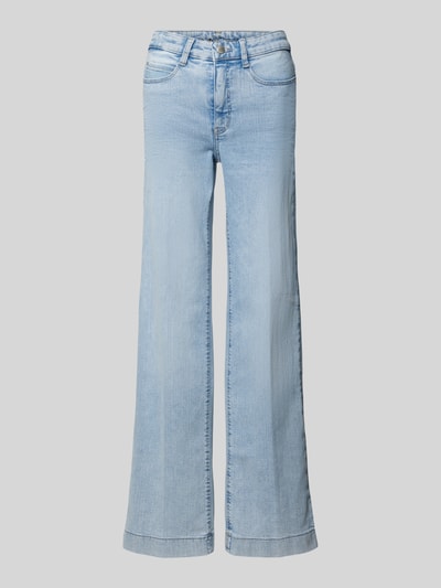 MAC Wide leg jeans in 5-pocketmodel, model 'Dream' Lichtblauw - 2