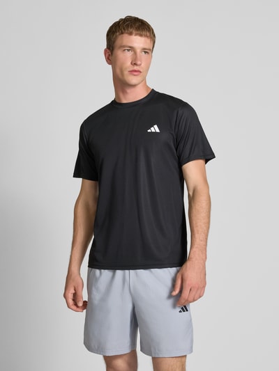 adidas Training T-shirt met labelprint Zwart - 4