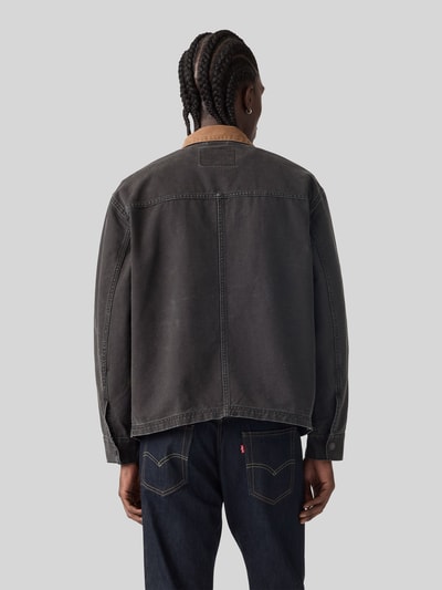 Levi's® Relaxed Fit Jeansjacke aus reiner Baumwolle mit aufgesetzten Taschen Black 5