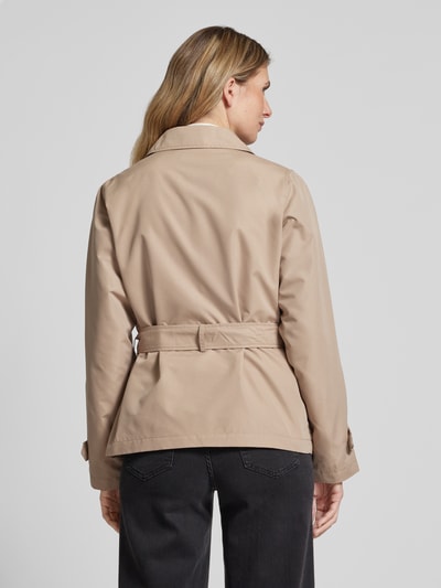 Vero Moda Comfort Fit Trenchcoat mit Reverskragen Modell 'ZOA' Hellbraun 5