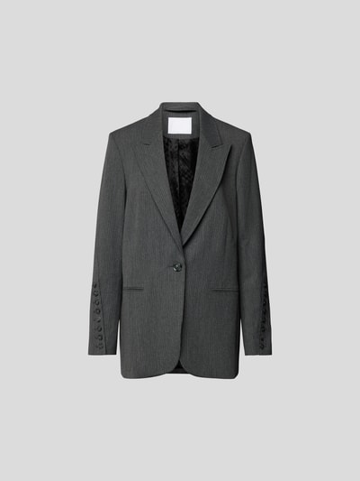 Lala Berlin Blazer mit Streifenmuster Anthrazit 2