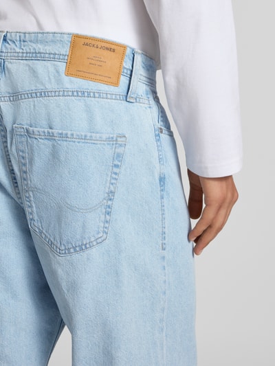 Jack & Jones Baggy Fit Jeans im 5-Pocket-Design Modell 'ALEX' Hellblau 3
