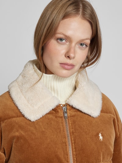 Polo Ralph Lauren Cordjacke mit Zweiwege-Reißverschluss Camel 3