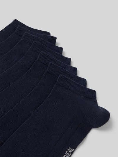 Produktfoto, Sneakersocken im 7er-Pack mit Label-Detail von MCNEAL für Herren aus dunkelblauem Baumwoll-Mix mit Stretch-Anteil, gerippte Bündchen.