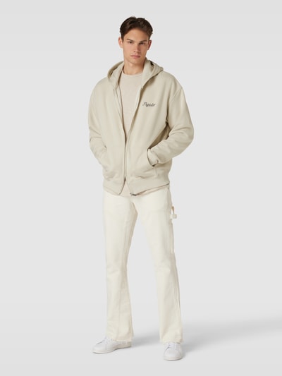 Pegador Oversized sweatjack met capuchon, model 'West' Offwhite - 1