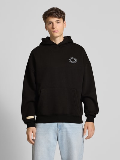 PROHIBITED Hoodie mit Kapuze Black 4
