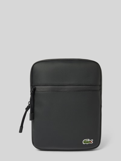 Lacoste Schoudertas met labelpatch Zwart - 2