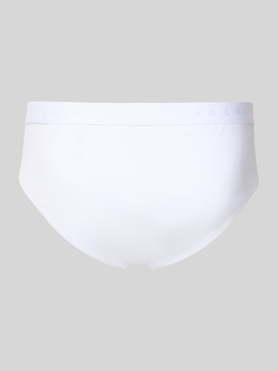 Falke Regular Fit Brief mit Logo-Detail Modell 'Daily' Weiss 3