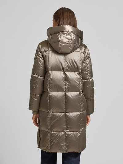 MOS MOSH Płaszcz pikowany ze stójką model ‘NOVA’ Piaskowy 5