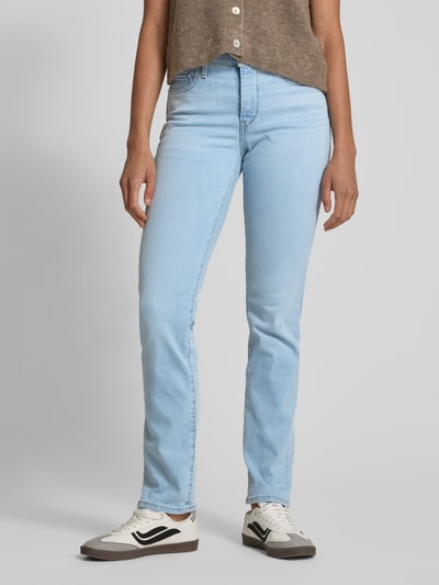 Levi's® 300 Slim fit jeans met 5-pocketmodel Lichtblauw - 4