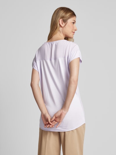 OPUS T-Shirt aus Viskose in unifarbenem Design Modell 'Skita soft' Flieder 5