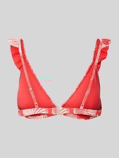 Shiwi Bikini-Oberteil mit Volants Koralle 3