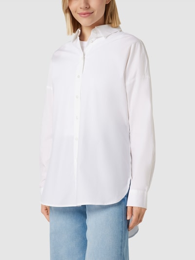 Christian Berg Woman Oversized overhemdblouse van katoen Wit - 4