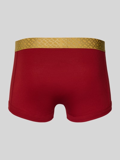 BOSS Obcisłe bokserki o kroju slim fit z czystej bawełny w zestawie 2 szt. Czerwony 3