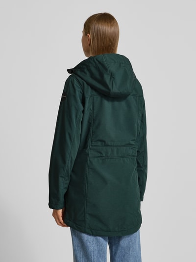 G.I.G.A. DX Jacke mit Kapuze und Reißverschlusstaschen Dunkelgruen Melange 5