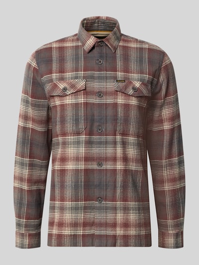 PME Legend Vrijetijdsoverhemd met kentkraag Lichtgrijs - 2