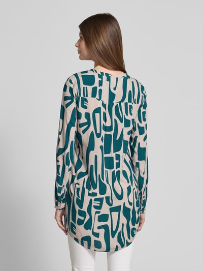 Christian Berg Woman Longbluse mit V-Ausschnitt Sand 5