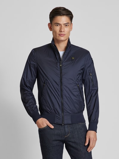 Blauer Usa Jas met opstaande kraag Marineblauw - 4