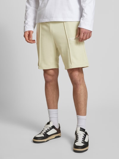 Jack & Jones Sweatshorts mit Label-Print Modell 'KANE' Mint 4