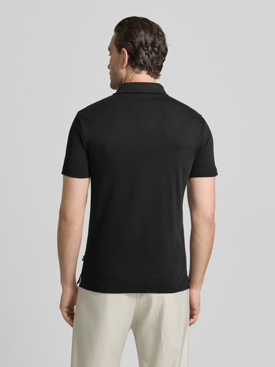 BOSS Poloshirt mit Brand-Schriftzug Black 5