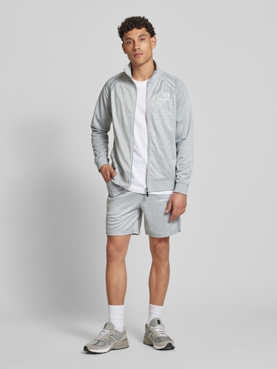 SERGIO TACCHINI Trainingsjacke mit Label-Stitching Modell 'GHIBLI' Hellgrau 1