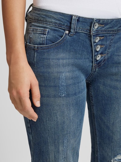 Buena Vista Straight Leg Jeans mit verkürztem Schnitt Modell 'Malibu' Blau 3