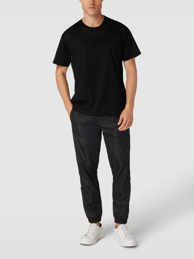 JOOP! Collection Trackpants mit Allover-Muster Modell 'Shayne' Black 1