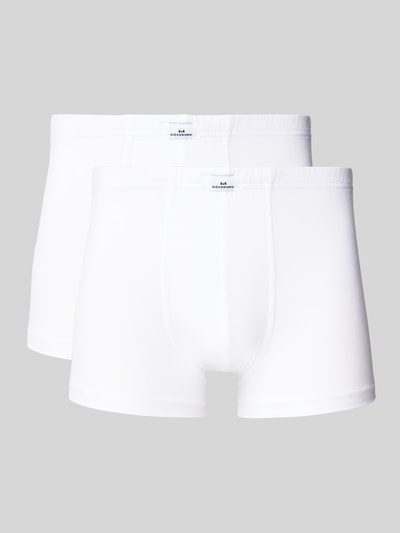GÖTZBURG 1889 Boxershorts mit Label-Detail Weiss 1
