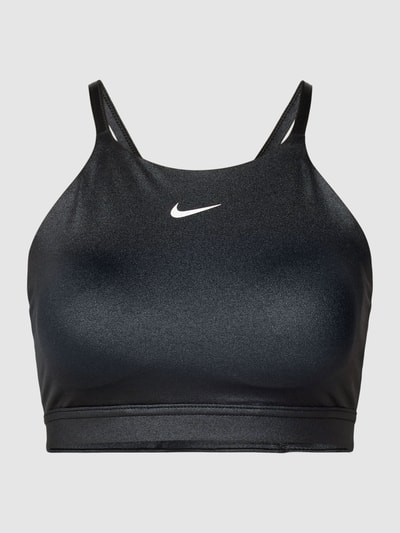 NIKE TRAINING BH mit Label-Print Black 2