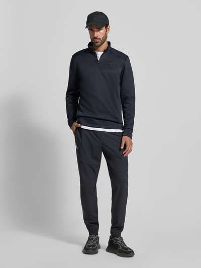 Under Armour Sweatshirt met labeldetail Zwart - 1