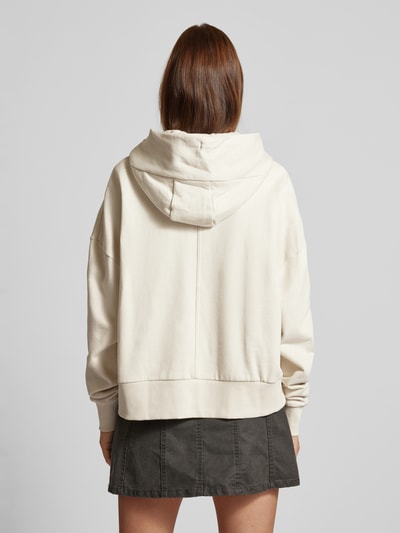 G-Star Raw Oversized Hoodie mit Label-Statement Ecru 5