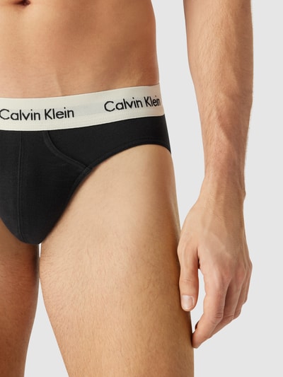 Calvin Klein Underwear Slip met logoband in set van 3 stuks Zwart - 3