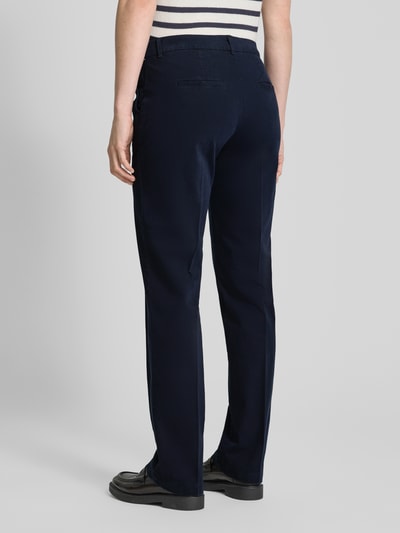 Brax Stoffen broek met Franse steekzakken, model 'MARON' Marineblauw - 5