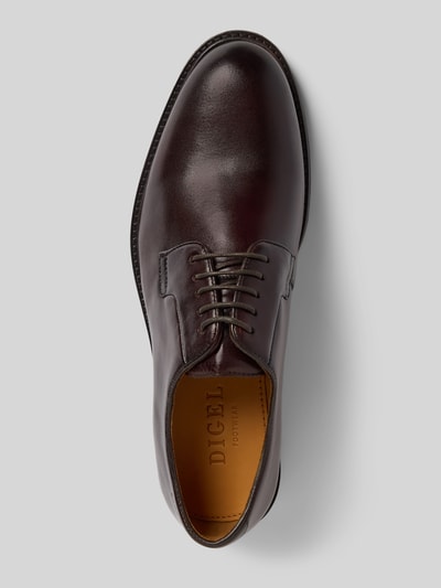 DIGEL Derby met blokhak, model 'Scott' Donkerbruin - 3
