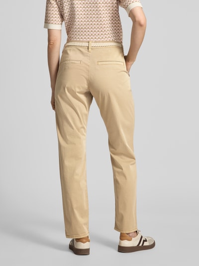 s.Oliver RED LABEL Regular Fit Chino aus Baumwoll-Mix Beige 5
