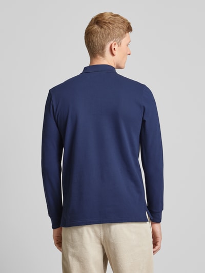 Polo Ralph Lauren Tailored Fit Poloshirt mit Logo-Stitching Marine 5