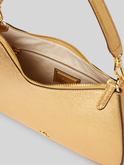 Lauren Ralph Lauren Handtasche mit Label-Applikation Modell 'DANNI' Gold 5