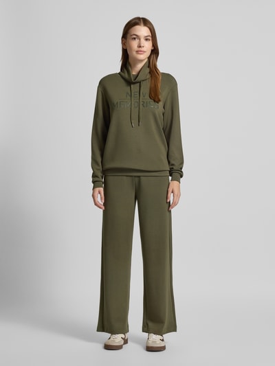 Soyaconcept Sweatpants mit elastischem Bund Modell 'Banu' Khaki 1