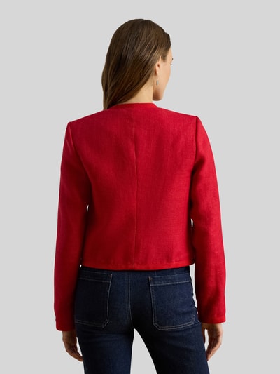 Lauren Ralph Lauren Regular Fit Kurzblazer mit Knopf Details Rot 5