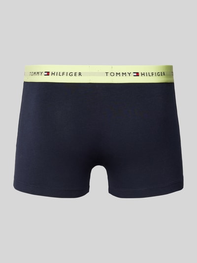 Tommy Hilfiger Obcisłe bokserki z elastycznym paskiem z logo w zestawie 3 szt. Ciemnoniebieski 3