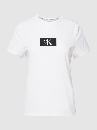 Calvin Klein Underwear T-Shirt mit Label-Print Weiss 2