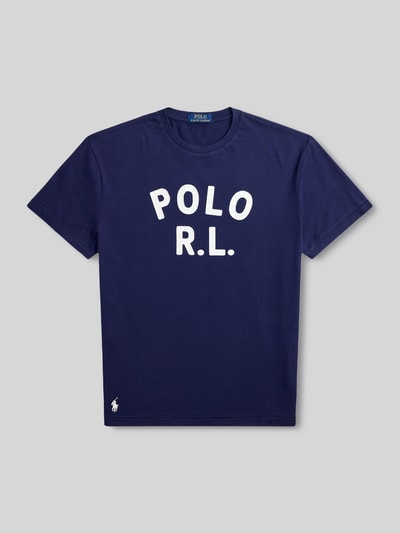 Polo Ralph Lauren Loose Fit T-Shirt aus reiner Baumwolle Marine 2