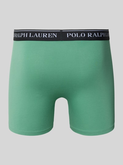 Polo Ralph Lauren Underwear Bokserki z elastycznym paskiem z logo w zestawie 3 szt. Pomarańczowy 3